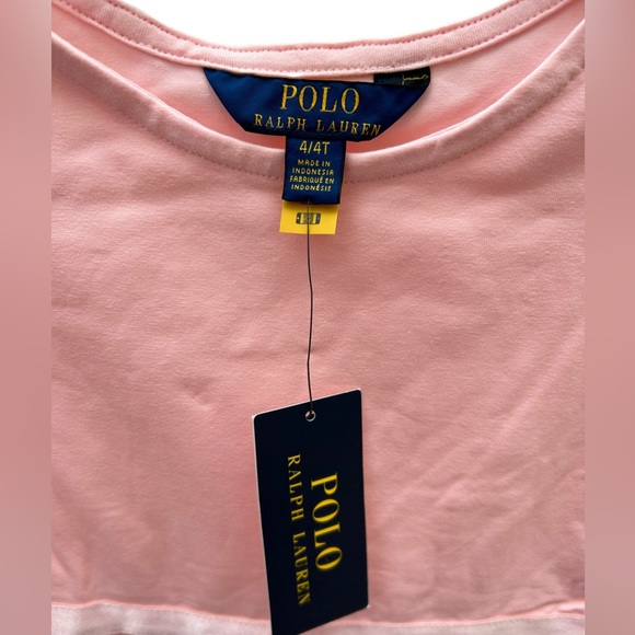 Polo Ralph Lauren - Pleated Stretch Ponte Dress - 4T - French Pink - Picture 7 of 9